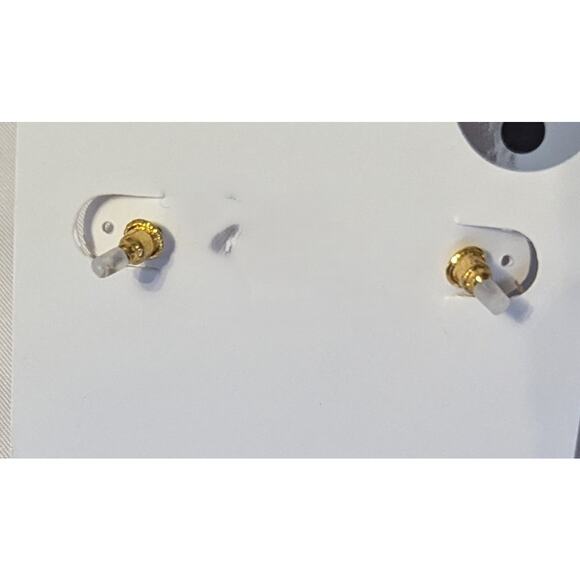 White Marbled Acrylic Teardrop Dangle Earrings Statement Style - Picture 3 of 5